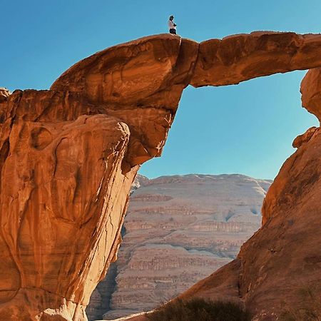 Climbers House In Wadi Rum Bagian luar foto
