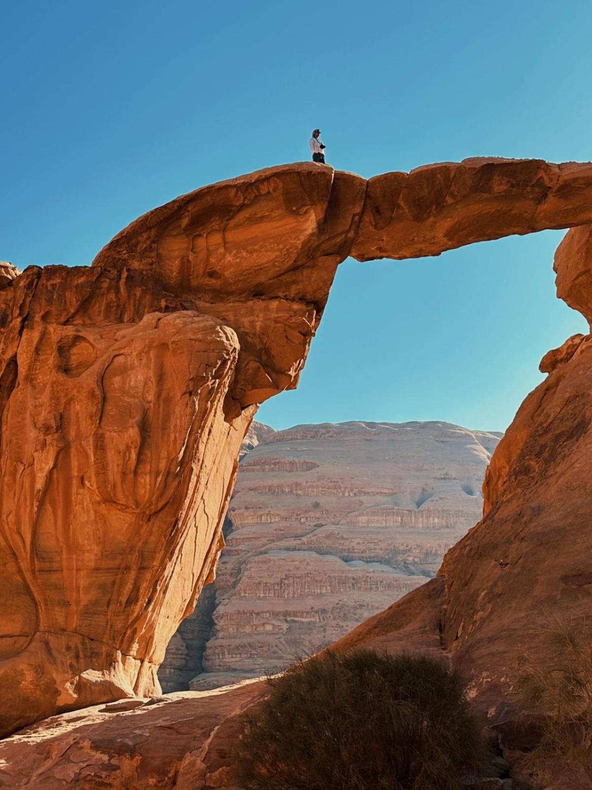 Climbers House In Wadi Rum Bagian luar foto