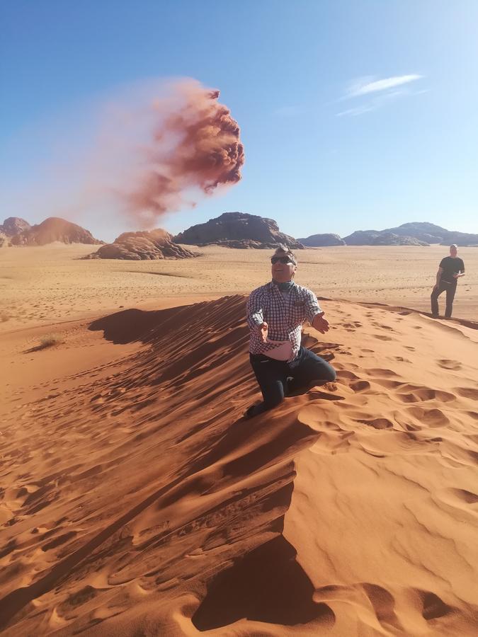 Climbers House In Wadi Rum Bagian luar foto